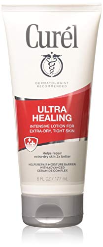 Curel Ultra Healing Body Lotion Unscented 6 oz - Daily Moisturizer for Dry Skin