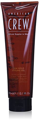 American Crew Firm Hold Styling Gel for Men, High Shine, 13.1 fl oz