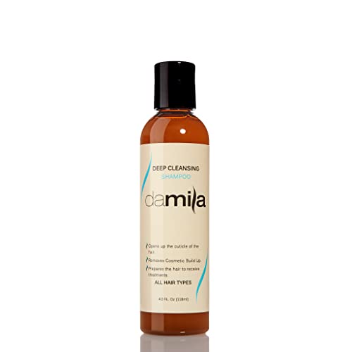 Damila Deep Cleansing Clarifying Shampoo for Keratin Treatment Prep, 4 oz
