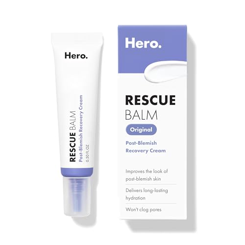 Hero Cosmetics Rescue Balm - Hydrating Post-Blemish Cream, 15mL