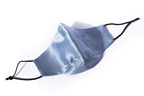 100% Mulberry Silk Face Masks - Reusable Adjustable Unisex