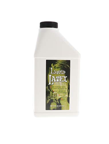 Liquid Latex SFX Makeup - 16oz Pint for Zombie Skin, Wounds, and Scars