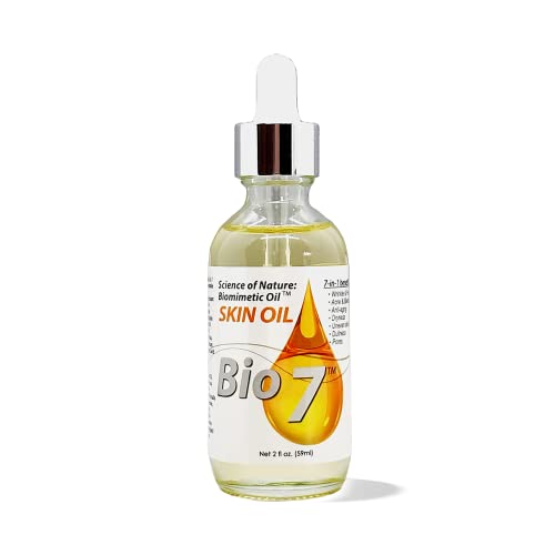 Bio 7 Skin Oil - Biomimetic Anti-Aging Face & Body Oil with Rosehip & Baobab - 2 fl oz