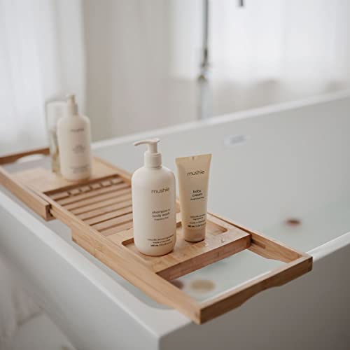 Mushie Baby Shampoo & Body Wash - Gentle Organic Formula for Delicate Skin 400 mL
