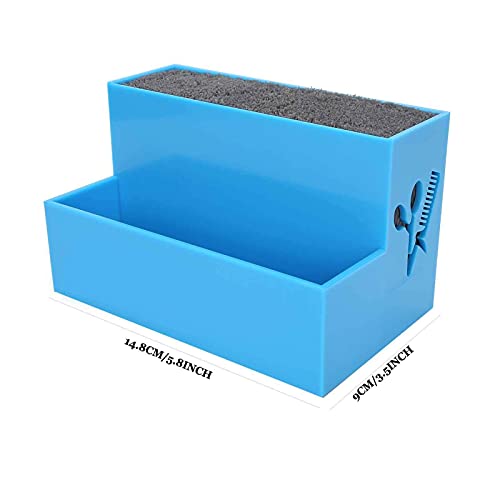 Niiyen Barber Scissors Holder & Hair Styling Tool Organizer - Blue