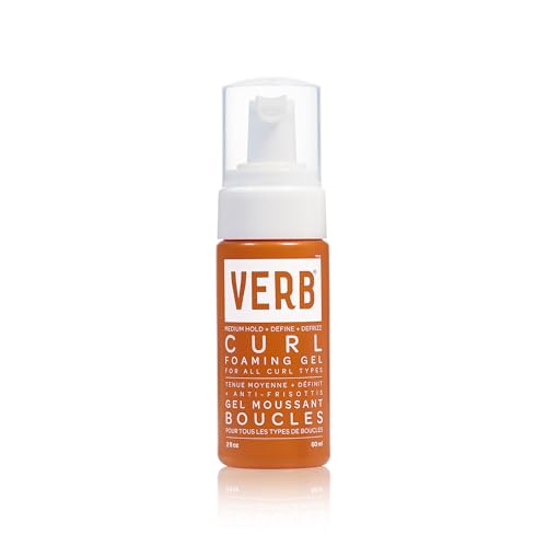 Verb Curl Foaming Gel - Lightweight Hold, Frizz-Free Curls