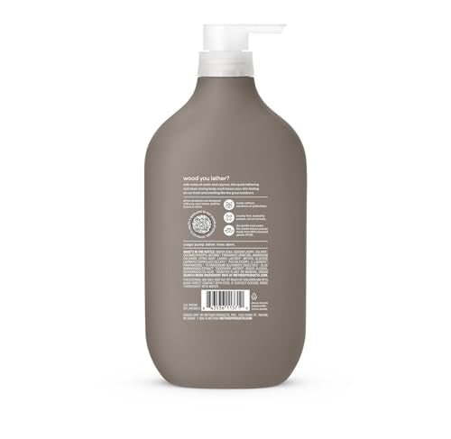 Method Men's Body Wash, Cedar + Cypress, 28 fl oz - Soothing & Moisturizing