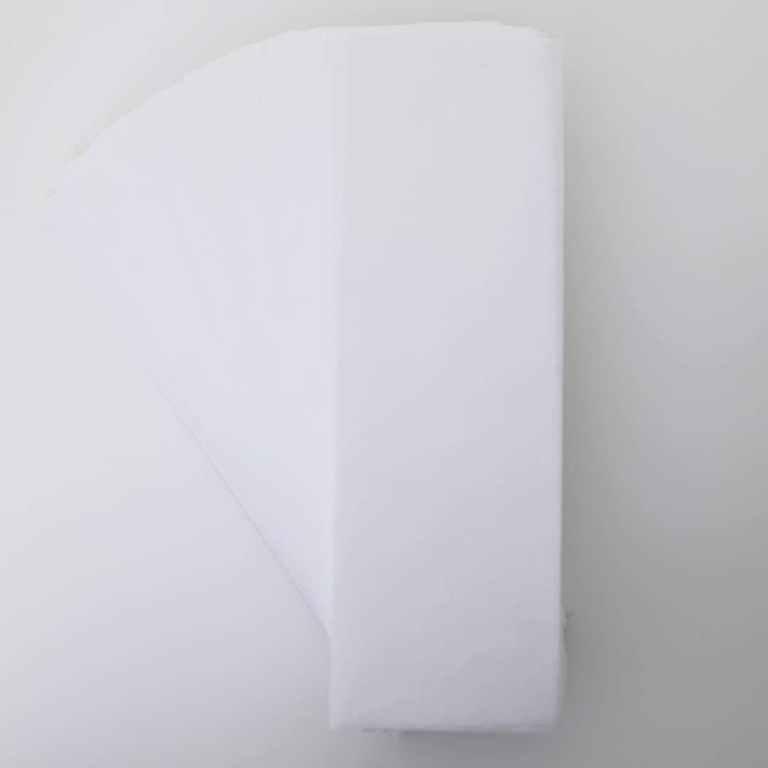 Omwah Beauty Facial and Body Non Woven Epilating Wax Strips Large 3 x 9 Hair Removal 400 Count