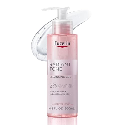 Eucerin Radiant Tone Exfoliating Face Cleanser Gel with AHA