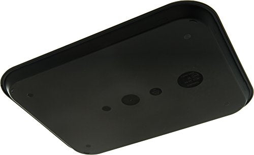 Carlisle Café Fast Food Tray, 14" x 18", Black - Pack of 2