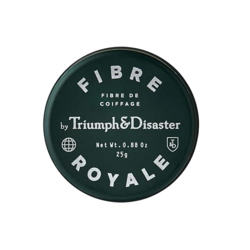Triumph & Disaster Fibre Royale Hair Wax 25g - Strong Hold, Natural Finish for Thick Hair (0.88 oz) - Men & Women