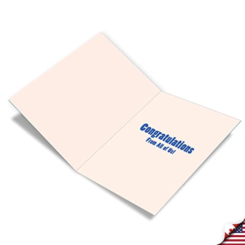 25th Work Anniversary Card - Jumbo Funny Congratulations Card