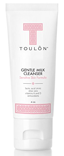 TOULON AHA BHA Milk Face Wash - Exfoliating Cleanser for Sensitive Skin