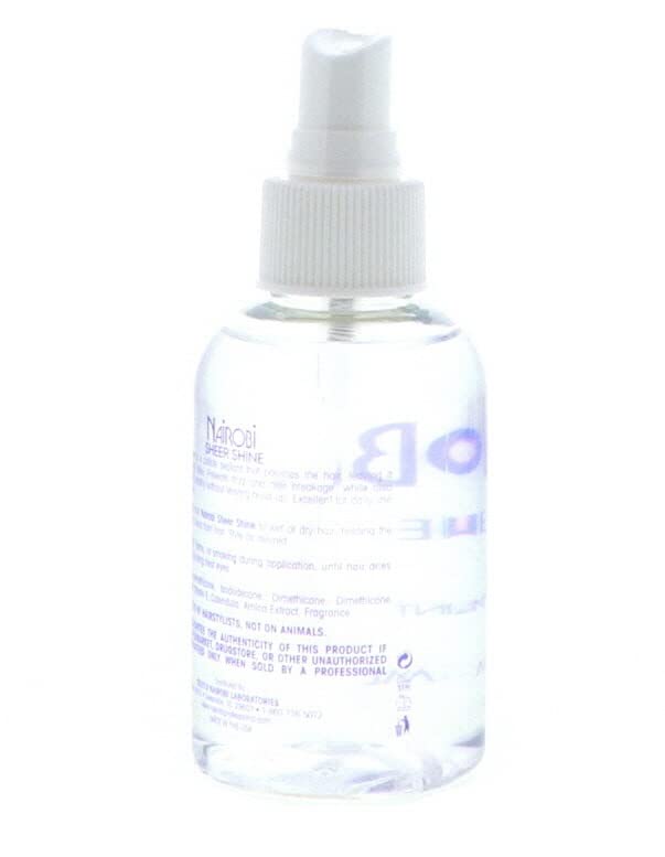 Nairobi Sheer Shine Enhancer & Thermal Protectant 4 oz