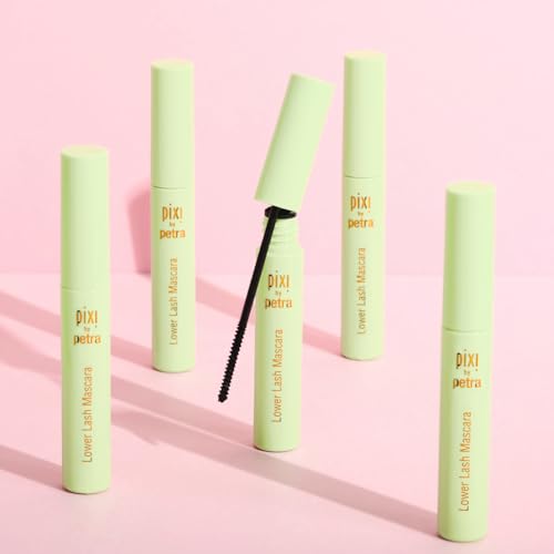 Pixi Beauty Lower Lash Mascara - Water-Resistant Black Formula