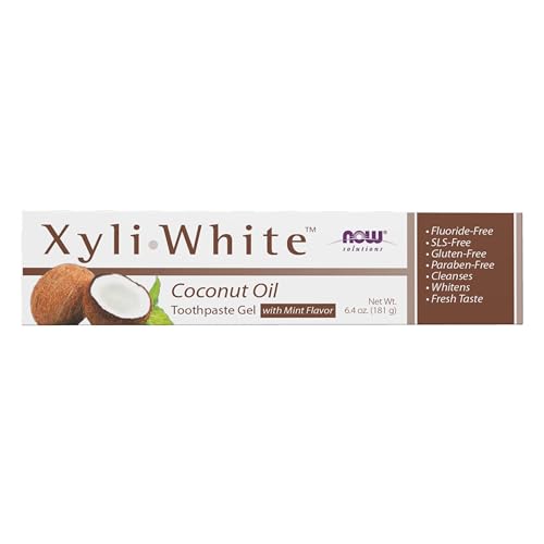 XyliWhite Toothpaste Gel with Coconut Oil - Fluoride-Free, 6.4 oz