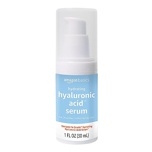 Amazon Basics Hydrating Hyaluronic Acid Serum - 1 oz