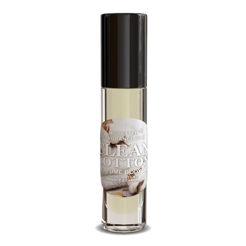 Clean Cotton Impression Perfume Oil - Long-Lasting Roll-On Fragrance