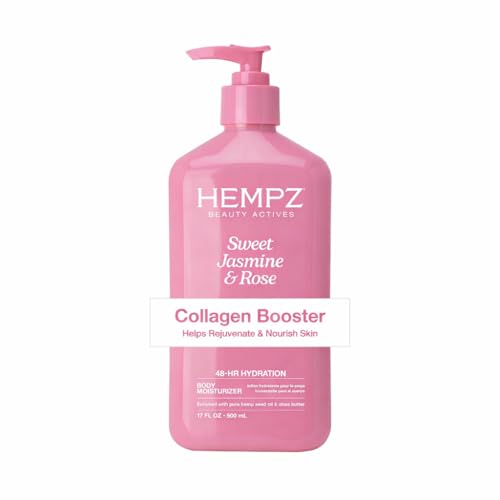 Hempz Jasmine & Rose Moisturizing Body Lotion - 17 Fl Oz