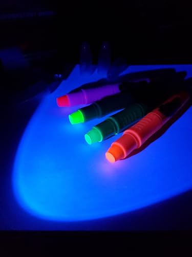 ArtShip Design Fluorescent Neon Temporary Hair Color - Glow Party Chalk