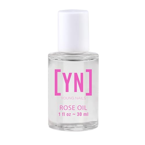 Young Nails Rose Cuticle Oil - Nourishing 1 Fl Oz for Nail Growth