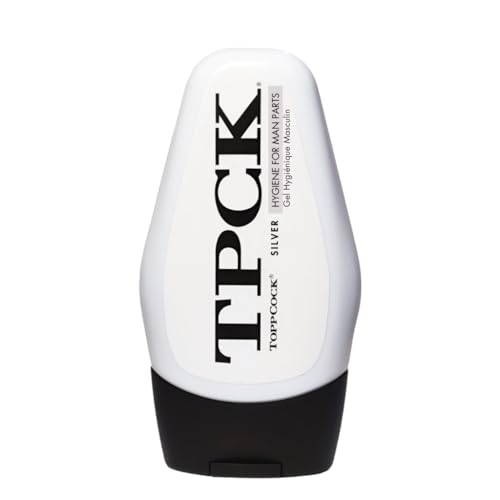 ToppCock Silver Men's Intimate Deodorant Gel - Anti-Chafing Odor Control