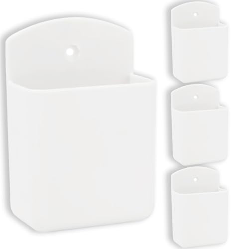 Self Adhesive Remote Control Holder - TV & AC Storage Organizer (Pack of 4)