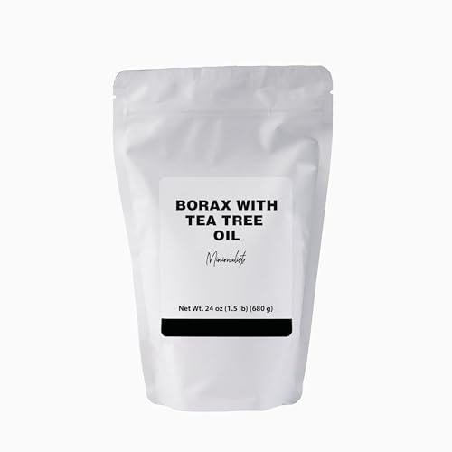 Minimalist Tea Tree Borax 1.5 Lb – Versatile Cleaning & Laundry Aid