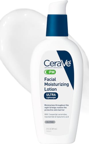 CeraVe PM Facial Moisturizing Lotion 3 Fl Oz - Oil-Free Hydration
