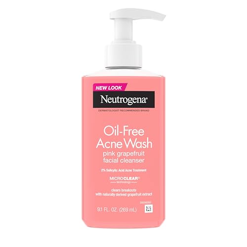 Neutrogena Oil-Free Pink Grapefruit Acne Face Wash 9.1 fl oz - Pack of 1