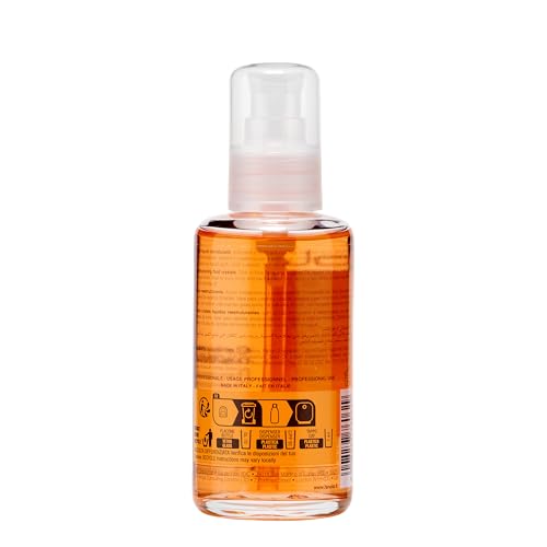 Fanola Anti-Frizz Hair Serum with Aloe Vera & Linseed Oil, 3.38 oz - Split End Repair & Moisturizing Treatment