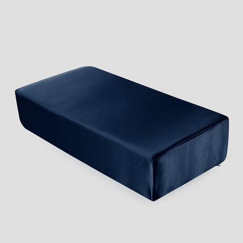 HOMBYS Satin Pillowcase for Cube Pillow - 12x24x5.5 Inches