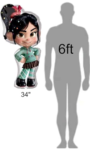 Wreck It Ralph Party Balloon - Large Multicolor Self-Sealing