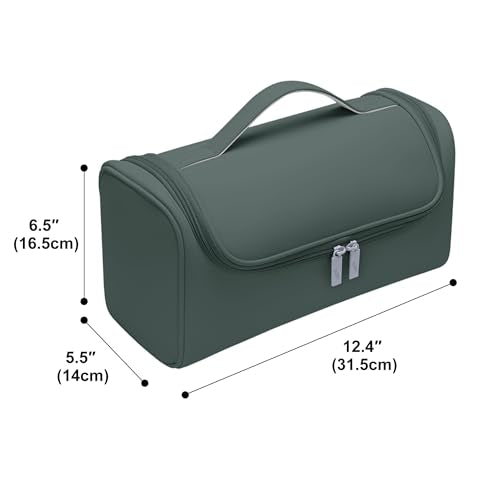 Linpr Green Travel Case for Dyson Airwrap with Hanging Hook