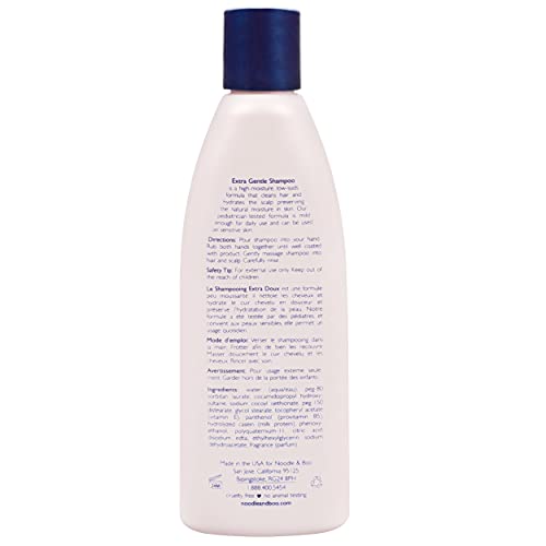 Noodle & Boo Baby Extra Gentle Shampoo for Sensitive Skin 8 Fl Oz - Crème Douce