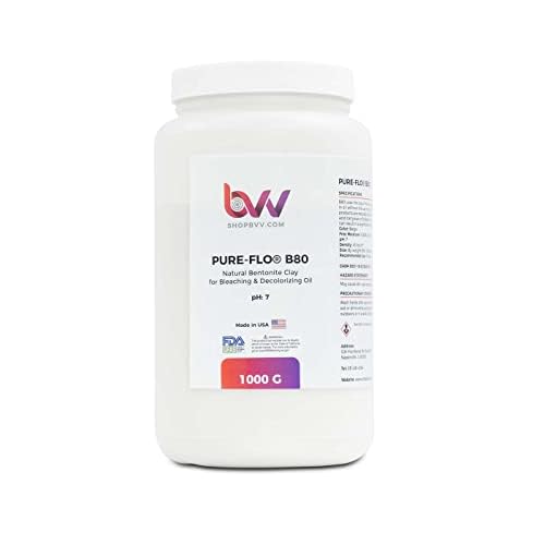 BVV Pure-Flo¢ç B80 Natural Bentonite for Bleaching & Decolorizing Edible Oils-25KG