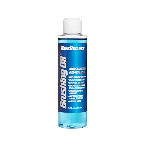 WAVEBUILDER Moisturizing Brushing Oil for Waves & Scalp - 4.7 fl oz