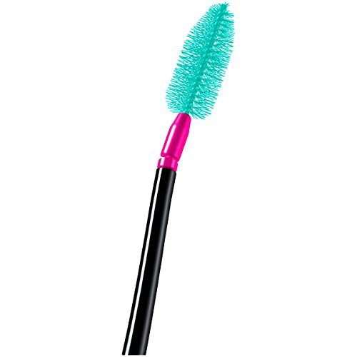 Maybelline Mega Plush Mascara, Very Black - Washable Gel-Mousse Formula