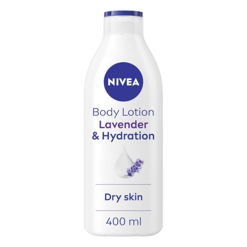 NIVEA Lavender Body Lotion 400ml - Calming Daily Moisturizer