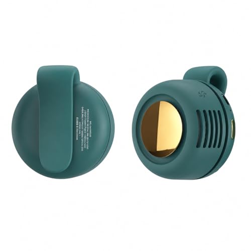 NILUTO Portable Bladeless Mini Fan - 3-Speed Clip-On for Travel
