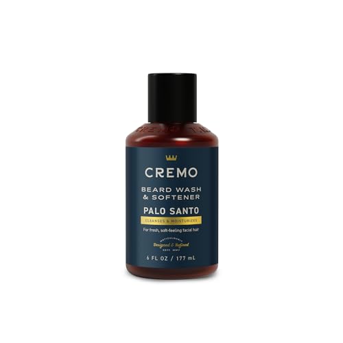 Cremo Palo Santo Beard Wash & Softener - Moisturizes & Soothes