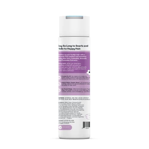 Hello Bello Lavender Baby Conditioner 10 Fl Oz - Hypoallergenic & Plant-Based