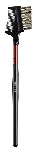 OWLFAVO Portable Eyebrow Brush & Eyelash Comb for Travel