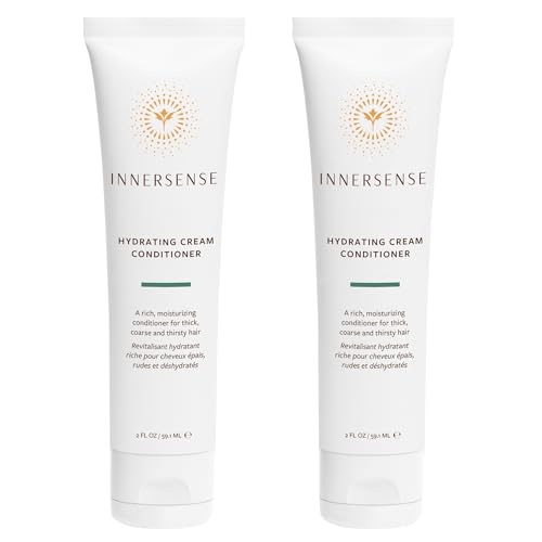 INNERSENSE Hydrating Cream Conditioner 2oz (Pack of 2) - Silicone-Free