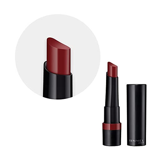 Rimmel Lasting Finish Matte Lipstick 530 Hollywood Red - Pack of 2