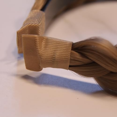 PAVEVONI Braided Headband for Women - Wide Chunky Hair Hoop, Mixed Colors