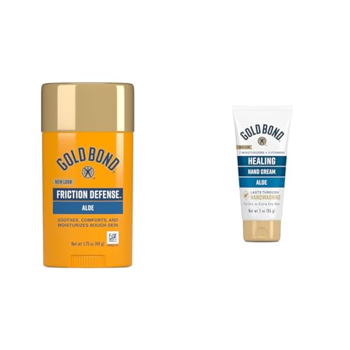 Gold Bond Friction Defense Stick & Healing Hand Cream Bundle