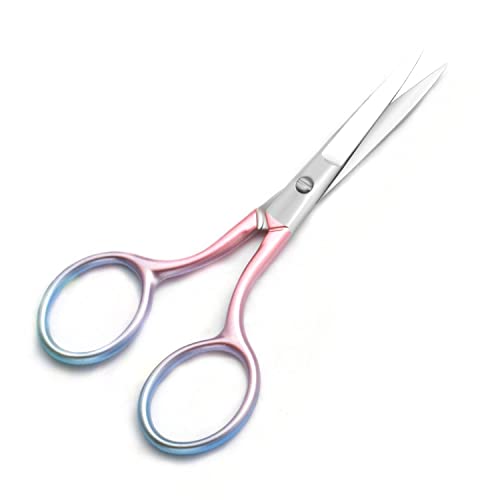 Professional 3.9-Inch Stainless Steel Grooming Scissors - Pink