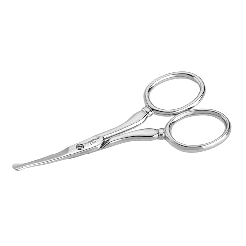 Tweezerman Stainless Steel Facial Hair Scissors with Rounded Tip