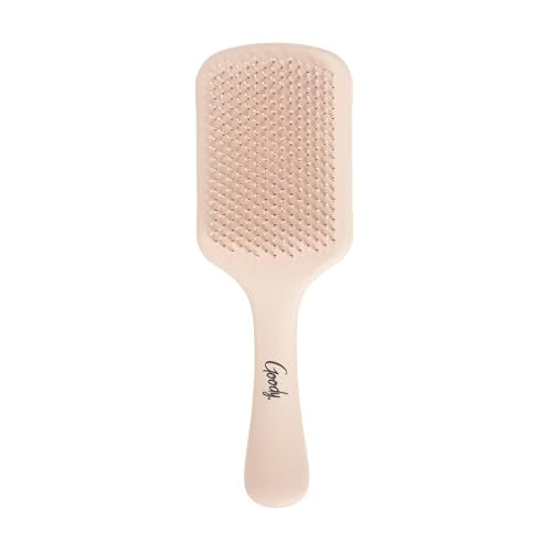 Goody TangleFix Paddle Brush - Dual-Length Detangling Brush for All Hair Types, Pink